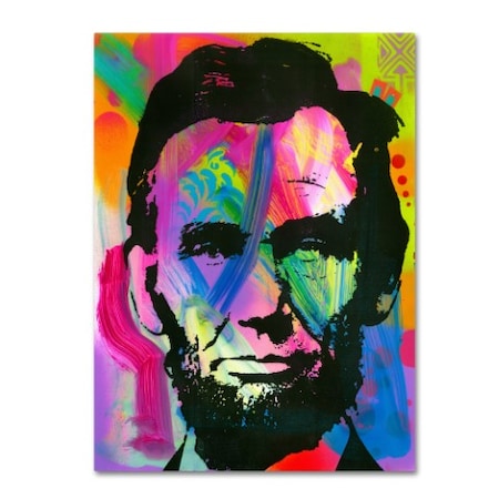 Dean Russo 'Abraham Lincoln I' Canvas Art,18x24